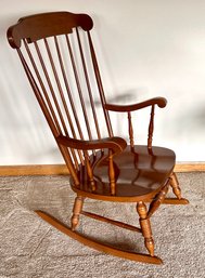 Vintage Wood Rocking Chair