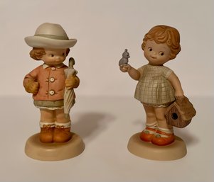 The Enesco Memories Of Yesterday 1991 And 1992 Figurines