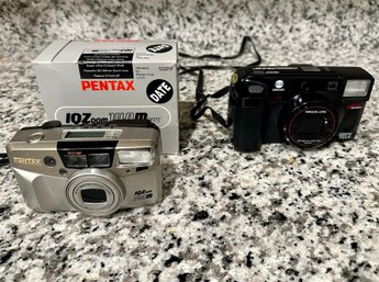 Minolta Freedom Tele & Pentax Iq Zoom 140m