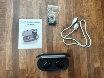 True Wireless Stereo Earbuds