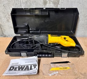 Dewalt DW303 VS Reciprocating Saw W/ Blade Replacements