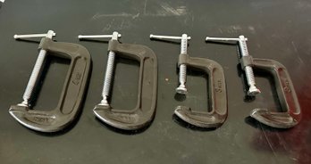 Assortment Of Heavy Duty C Clamps