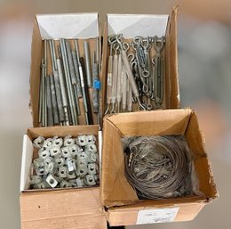 Lot Of Hardware, Rigging Wire, Twirl Nuts, And More - Lot 3