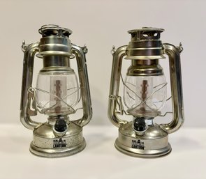 Fantastic Battery Powered Dimmable Olde Brooklyn Lanterns - Lot Of 2