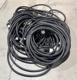 Huge Collection Of Specialized Lighting Cords And Accessories - Lot Of 50 Plus