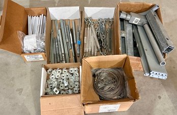 Lot Of Hardware, Rigging Wire, Turnbuckles, And More Lot 3