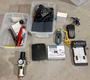 Assortment Of Misc Tools And Electronics