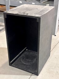 Black Musical Instrument Cabinet