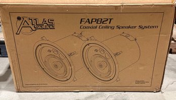 Unused Atlas Sound Fap82T Coaxial Speaker System