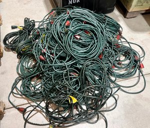 Huge Lot Of 25 Foot Extension Cords