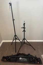 Hyper Photography Back Drop Stand With Clamps And Bag