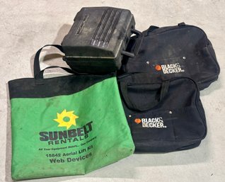 Assortment Of Tools Bags And Case