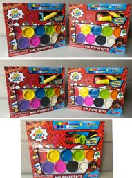 Ryans World Mini Dough Pots Playdough Sets - Lot Of 5