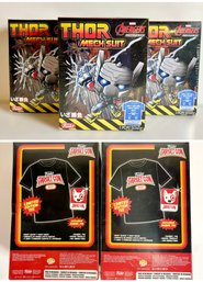 Exclusive Marvel Avengers Funko Thor Mech Suit And TargetCon Unisex XL Short-sleeve T-shirts - Lot Of 5