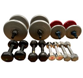 Excellent Collection Of Light- Heavy Weight Dumbbells