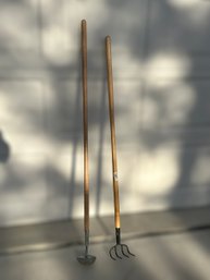 Garden Fork And Multi Purpose Shovel