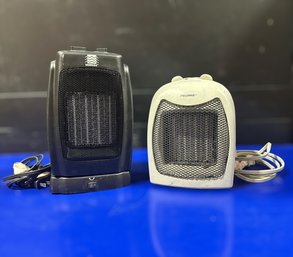 Small Space Heaters - Lot Of 2