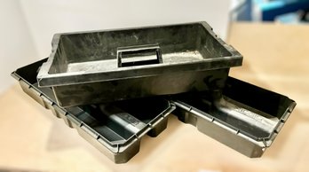 Black Tool Storage Trays - Lot Of 3