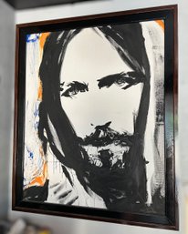 Absolutely Stunning 1 Of 1 6ftx5ft Jesus Original Painting