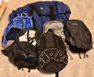 Collection Of Outdoor Backpacks And Bags For Men - Lot Of 6