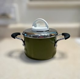 Green Culinary Comforts 1.5 Qt Casserole Pot W/ Lid