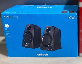 Logitech Speakers And Fingerprint Reader