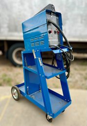 Chicago Electric 90Amp Flux Welder W/ Welding Cart 1 Of 2