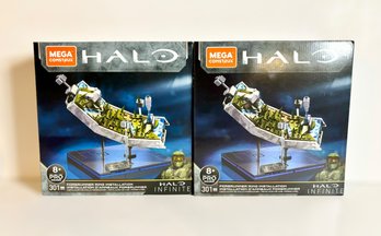 Mega Construx Set Of 2 Halo Infinite Forerunner Ring Installations - 1 Of 2