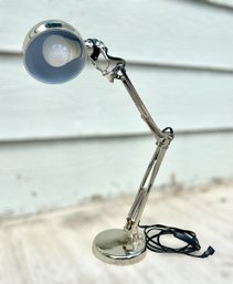 Chrome Adjustable Base Table Lamp