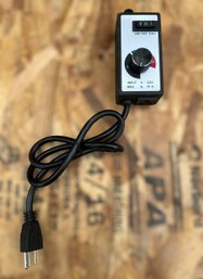 Variable 3 Speed Controller For Grow Tent, HVAC, And Exhaust Duct Ventilation System