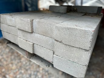 Palette Of Paving Cinderblocks