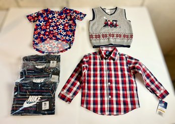 Wonderful Collection Of Boy Childrens Shirts - Lot Of 6