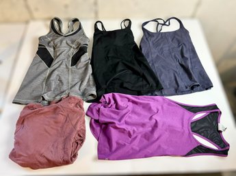 Lovely Assortment Of Womens Athletic Shirts Size XS W/ Nike & More - Lot Of 5