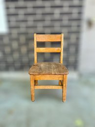 Cute Vintage Mini Wooden Chair For Children