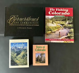 Assortment Of Colorado Books Including History, Travel, Nature, & Wildlife - Lot Of 4