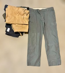 Assortment Of Mens Khakis/dress Pants Sizes Waist 35-44