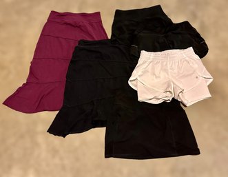 Assortment Of Lululemon And Athleta Shorts And Skirts Size XSmall