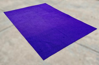 Vibrant Purple Area Rug