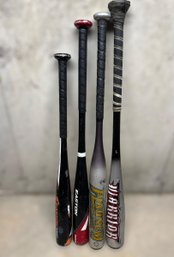 Easton And Louisville Slugger Bats - Set Of 4