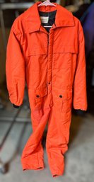 Orange Full Body Insolated  Overalls - Unknown Size