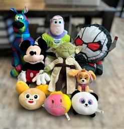 Adorable Collection Of Colorful Stuffed Plushy Toys