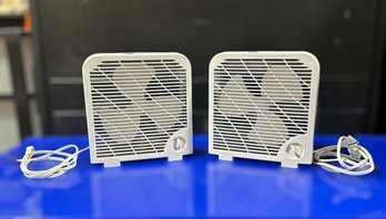 Small Box Fans - Lot Of 2