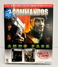 Commandos 2-in-1 PC Game For Windows 95/98 W/ Behind Enemy Lines & Beyond The Call Of Duty