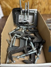 Lot Of C Clamps