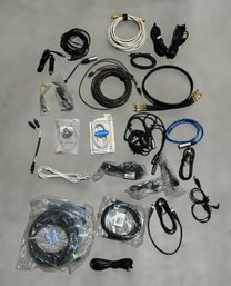 Variety Of Computer/video Cables & Connections