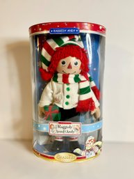 Classic BrassKey Keepsakes Raggedy Andy Christmas Doll