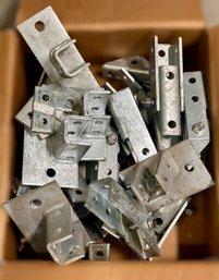 Collection Of Unistrut Angle Brackets And Various End Brackets