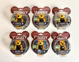 MiniToon Piggy Series Foxy Action Figures Lot Of 6 - 1 Of 2