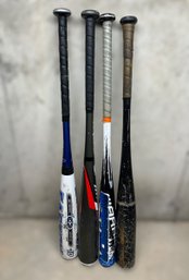 Assortment Of Various Bats - Set Of 4