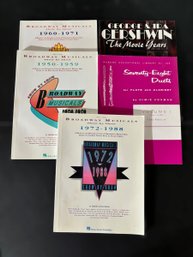 Assortment Of Music Sheet Books - Lot Of 5